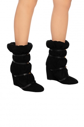 'duvet stud' wedge ankle boots, zdjęcie 2 'duvet stud' wedge ankle boots od Stuart Weitzman